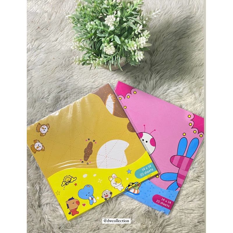 

KERTAS LIPAT KARAKTER 14x14 20 Sheets Kiky