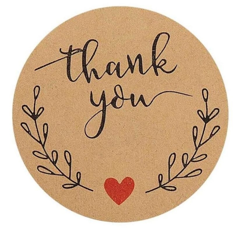 

Stiker THANK YOU waterproof