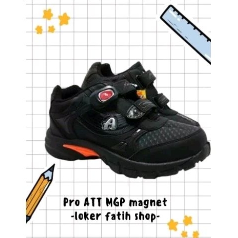 Sepatu Sekolah Magnet Pro ATT MGP magnet TK, SD, SMP