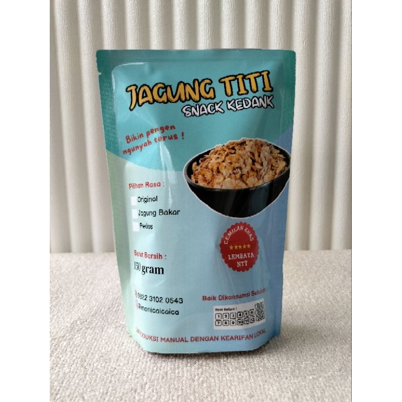 

JAGUNG TITI-SNACK KEDANK|JAJAN JAGUNG TITI/JAGUNG PULUT TITI|CAMILAN/SNACK KHAS LEMBATA-KEDANG-NTT