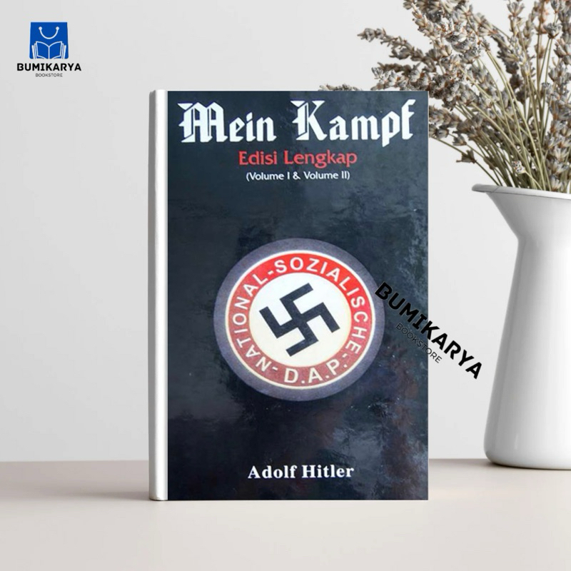 Mein Kampf - Adolf Hilter (HARD COVER) - buku baru dan segel