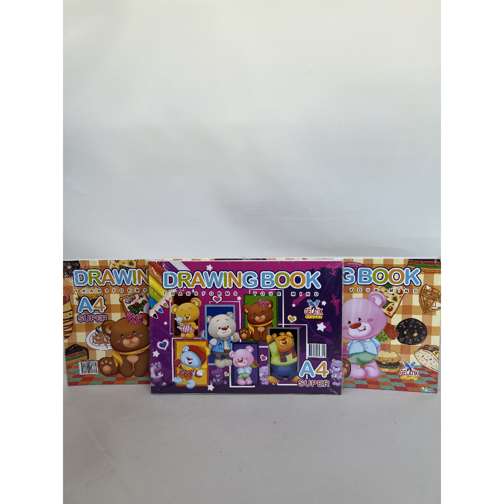 Buku Gambar Gelatik A4 ( 1 Pack isi 10 )