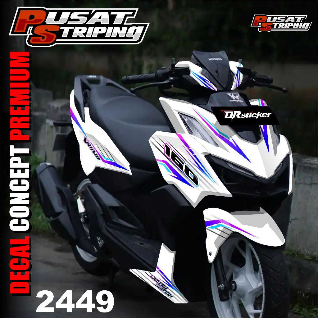 Sticker Motor Honda VARIO 125 Fullbody Honda VARIO 125 2023