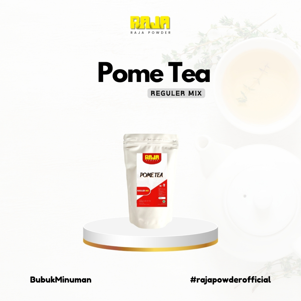 

Bubuk Pome Tea Bubuk Minuman Teh Delima Powder 500 gram