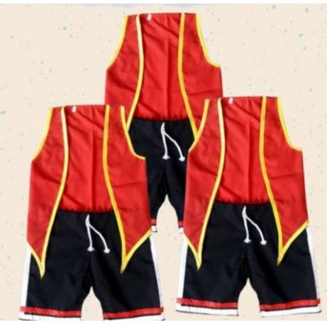 READY STOCK ✔️ Setelan Bujang Ganong ( rompi + celana) /  Baju Celana Ganong / Setelan Bujang Ganong