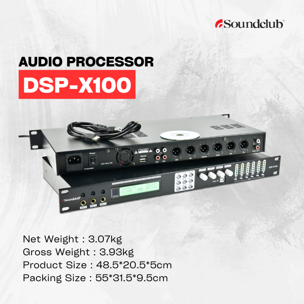 Soundclub Audio Processor DSP-X100
