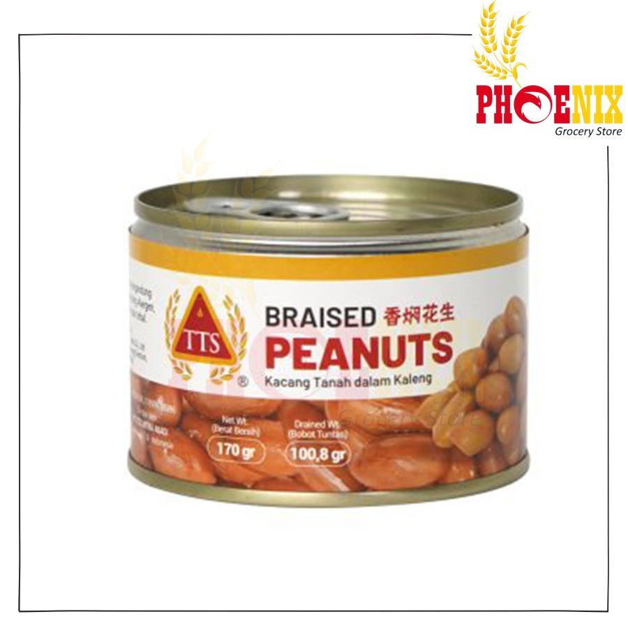 

TTS Braised Peanuts Kacang Tanah Kaleng 170gr