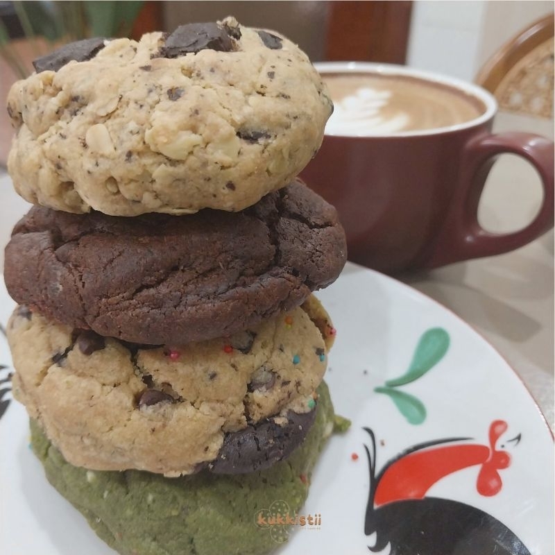

Soft Cookies Baked (Choco Sweet) | Cemilan Manis Homemade by kukkistii (Min.Order 4pcs)
