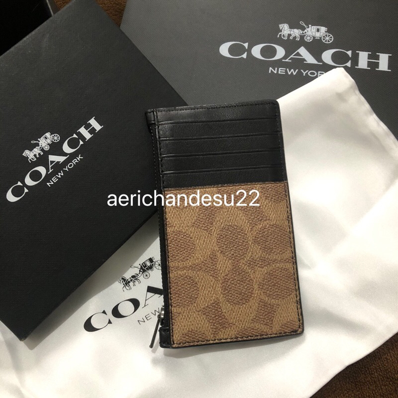 [Preloved] Coach Card Holder Original Outlet