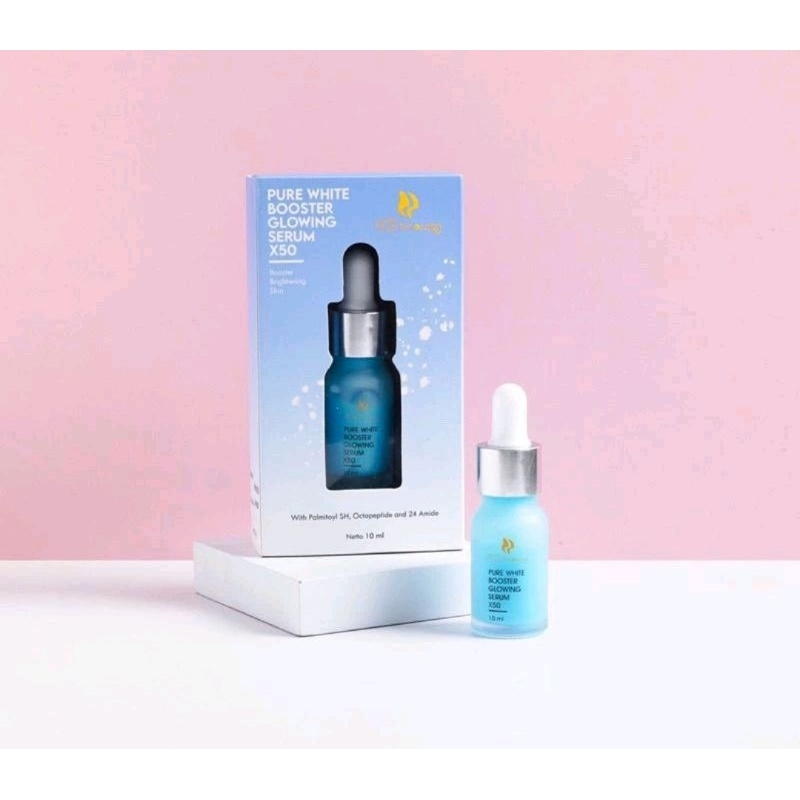 SYR PURE WHITE BOOSTER GLOWING SERUM 10ML BIRU