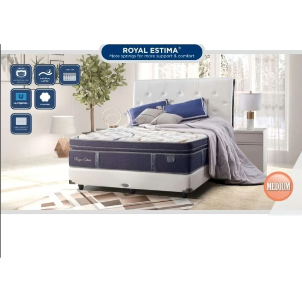 SPRINGBED ELITE ROYAL ESTIMA FULL SET