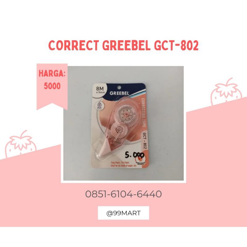 

CORRECT GREEBEL GCT-802
