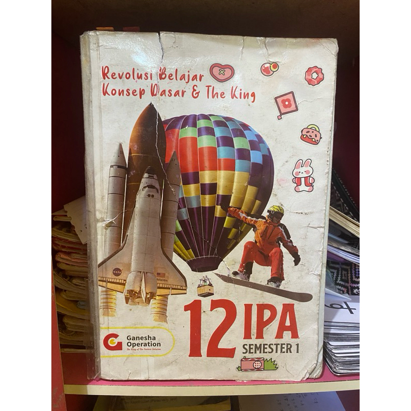 preloved buku bimbel ganesha operation/koding GO kelas 12 SMA