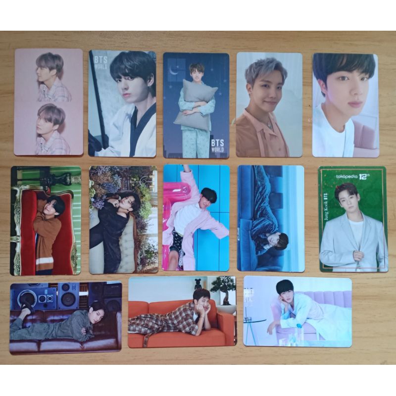 PHOTOCARD BTS OFFICIAL || persona, bts world, proof, BE