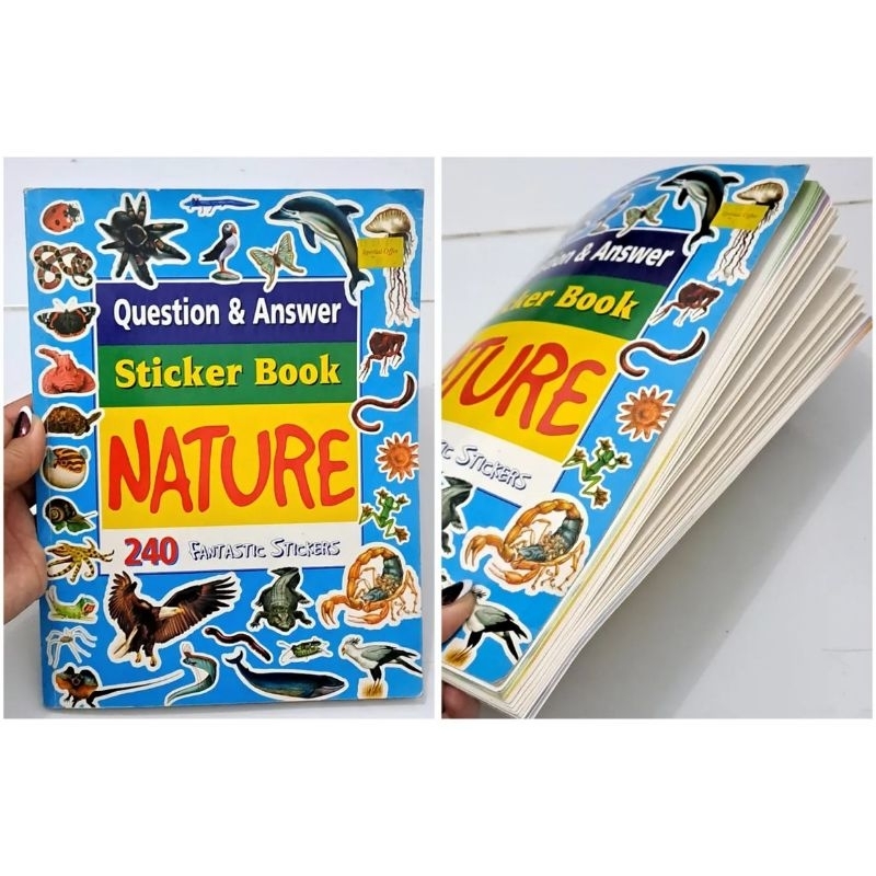Question & Answer Sticker Book - NATURE