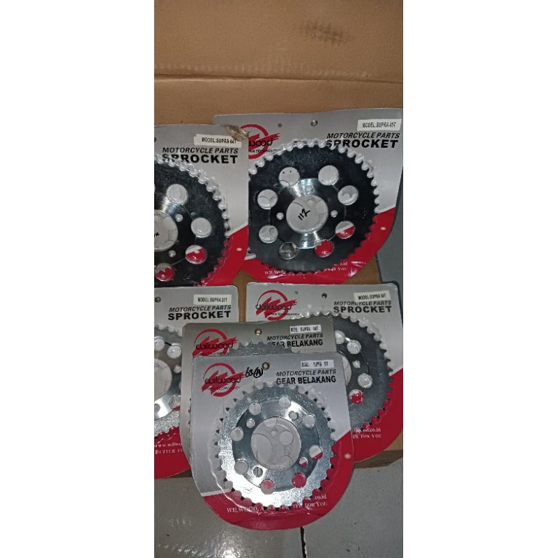 Gear belakang Supra WILWOOD