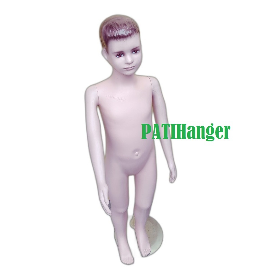 Manekin Full Body Anak 4 tahun I 6 tahun I 8 tahun Plastik Wanita I Pria I Alien I Patung Full Body 