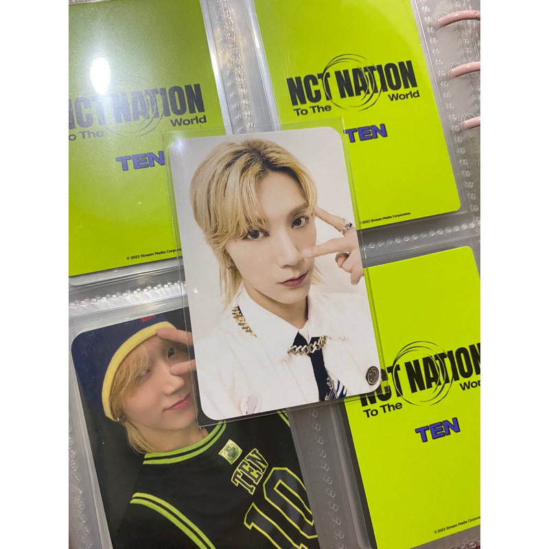 PC TEN BENEFIT MUMO DVD NCT NATION PHOTOCARD