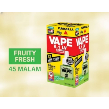 Vape Obat Nyamuk Refill 45 Malam Fruity Fresh