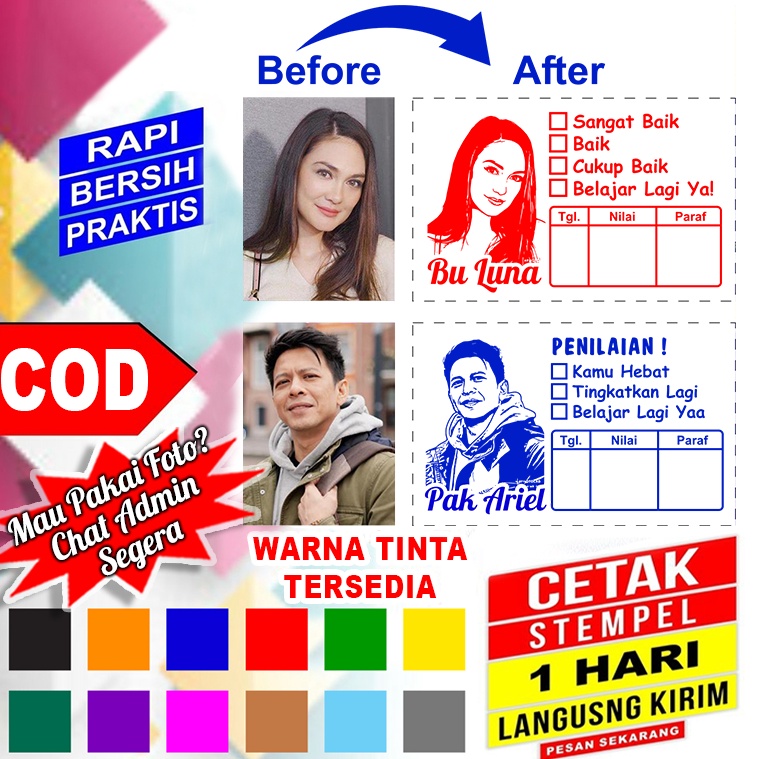 

Pesan disini STEMPEL PENILAIAN GURU SISWA SEKOLAH