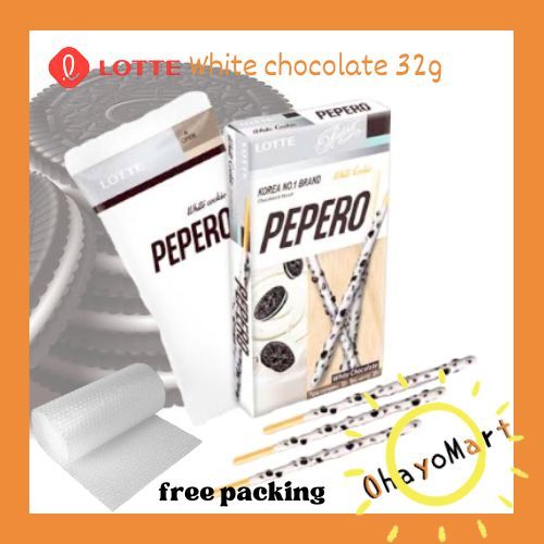 

PEPERO White Chocolate / Pepero Coklat Vanila/ Pepero Line Friends 32g