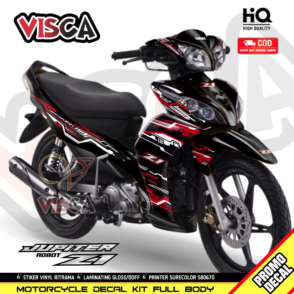 Decal Jupiter Z1 Full Body Stiker Jupiter Z1 Full Body Decal Jupiter Z Robot Full Body Stiker Jupite
