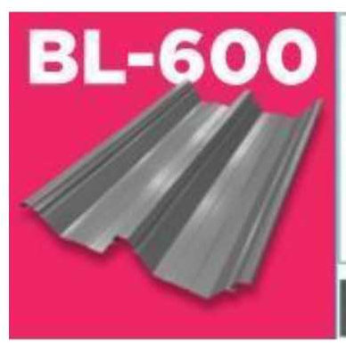 Atap Fumira BL-600 (Atap metal)