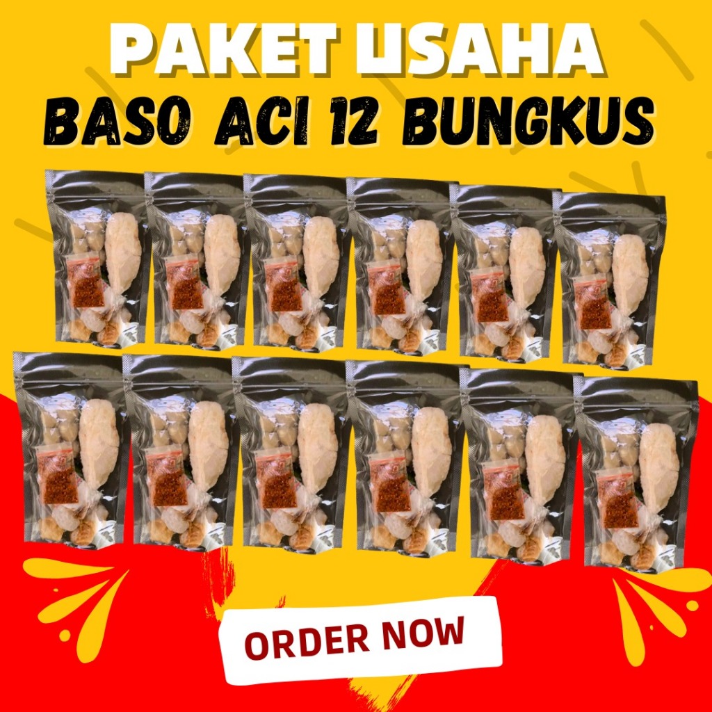 

Baso Aci Makanan Instan Murah HALAL isi 12pcs