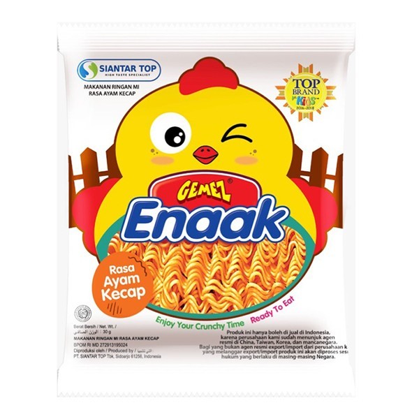 

Mie Gamez Enaak Ayam Kecap 30 g