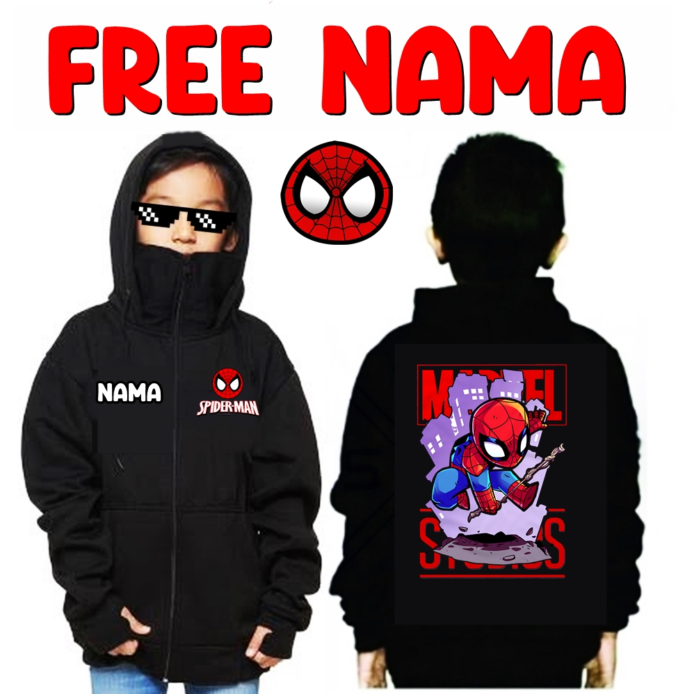 JAKET HOODIE ANAK FREE FIRE EVOS FF