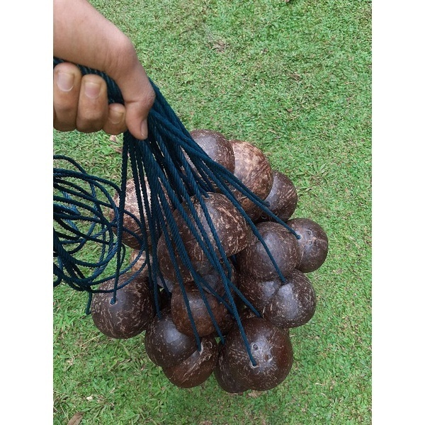 ✔️READY EGRANG BATOK KELAPA TALI PANJANG TIDAK LICIN KUAT / PERMAINAN TRADISIONAL EGRANG BATOK