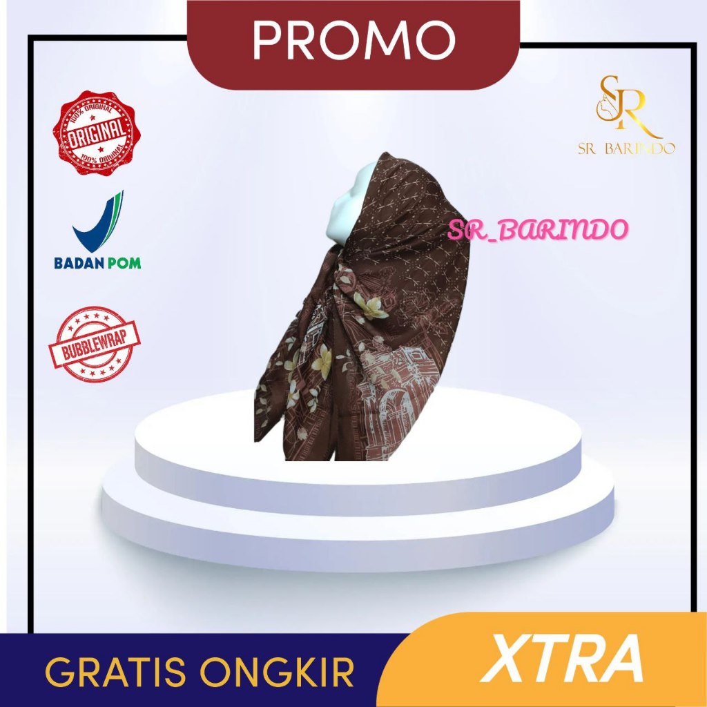 HIJAB VOAL PREMIUM MOTIF LASER CUT / HIJAB VOAL MOTIF LASER CUT/  KERUDUNG VOAL MOTIF / SEGI MOTIF S