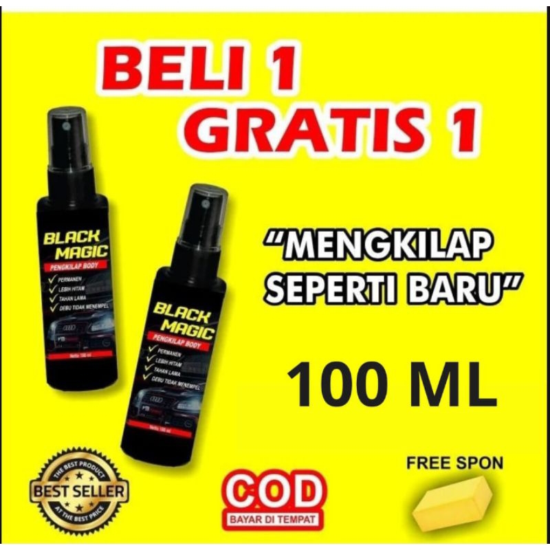penghitam body motor permanen 100ml/penghitam motor permanen