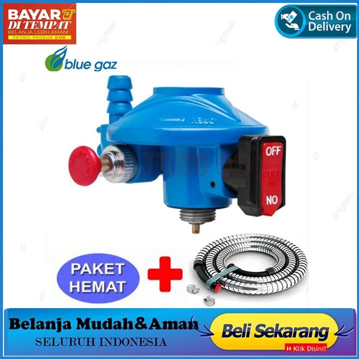 PAKET selang dan regulator meter paket blue gas PROMO