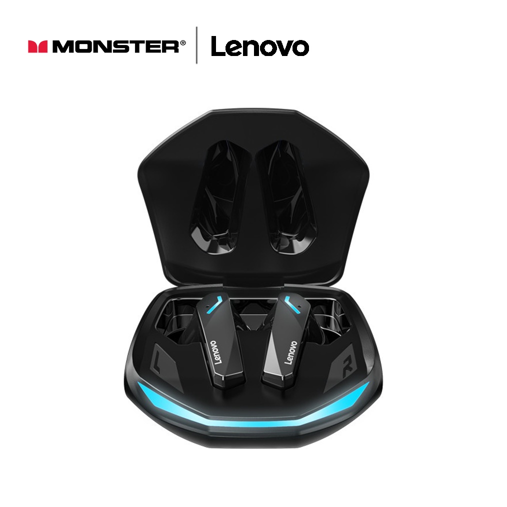Monster X Lenovo GM2 Pro TWS Earphone Bluetooth 53 Headset Gaming Bass HIFI o Z2I8