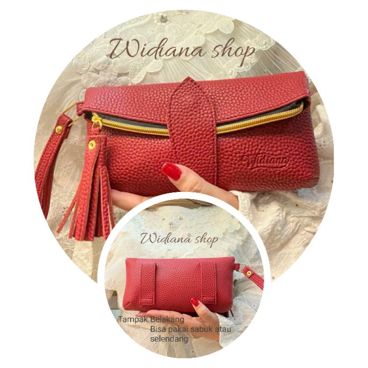 KODE V43Z Dompet Wanita Papirut Widiana Veronika Dompet Pinggang Dompet HP