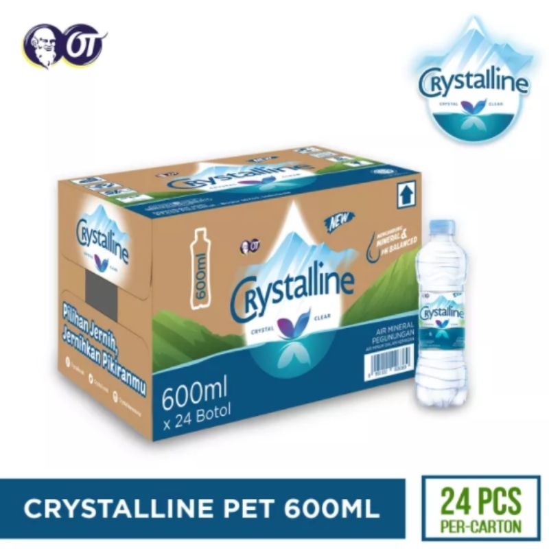 

CRYSTALLINE air mineral 600ml bottle