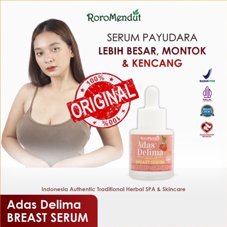 READY PROMO BIKIN GEDE Ready RORO MENDUT Adas Delima Breast Serum Payudara Lembut Halus Kencang r Q5