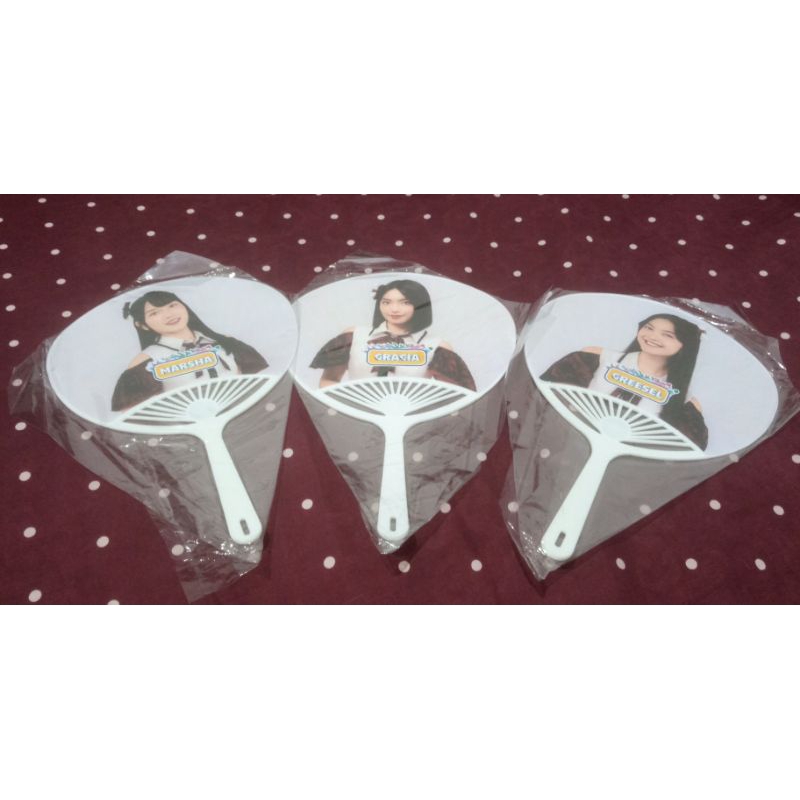 [ OFFICIAL ] Uchiwa Kipas Gracia Marsha Greesel JKT48 Theater Surabaya & Yogyakarta 2024