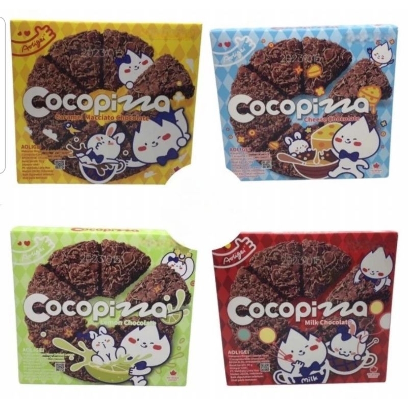 

Aoligei COCOPIZZA Snack Cereal Chocolate 50gr