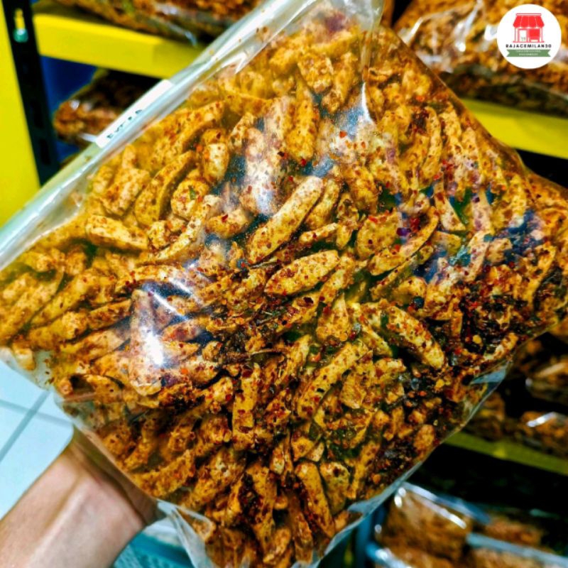 

Basreng stick 500 Gram Pedas/Original Daun Jeruk Rajacemilan30