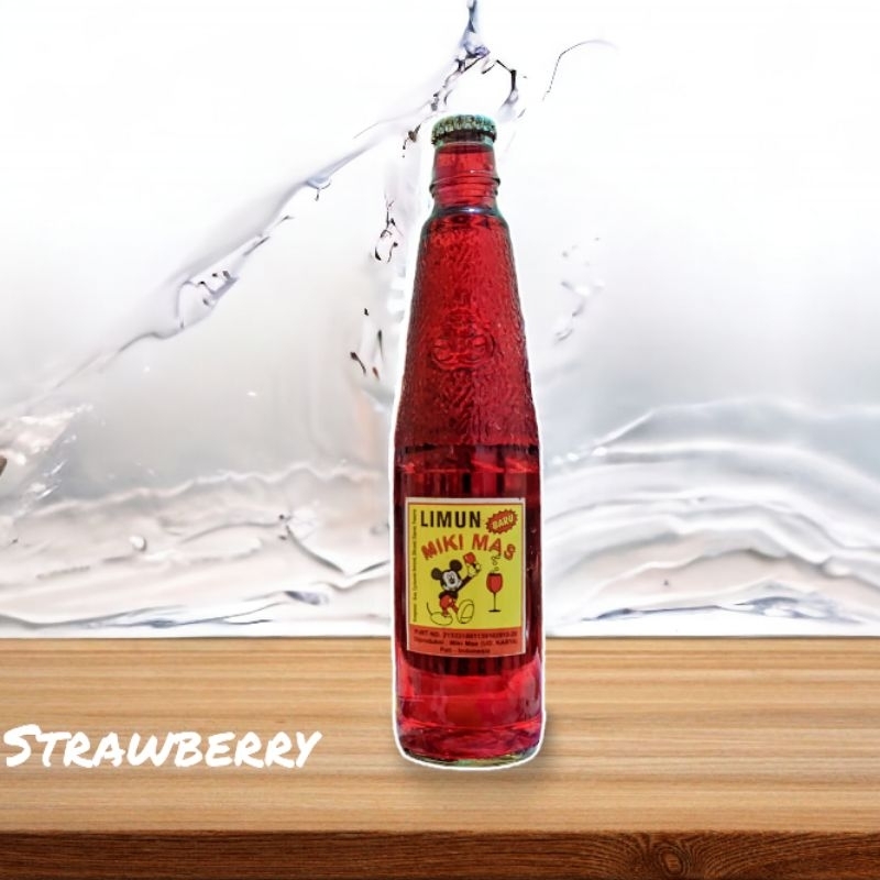 Limun Soda Minuman Jadul Orson Strawbery Segar
