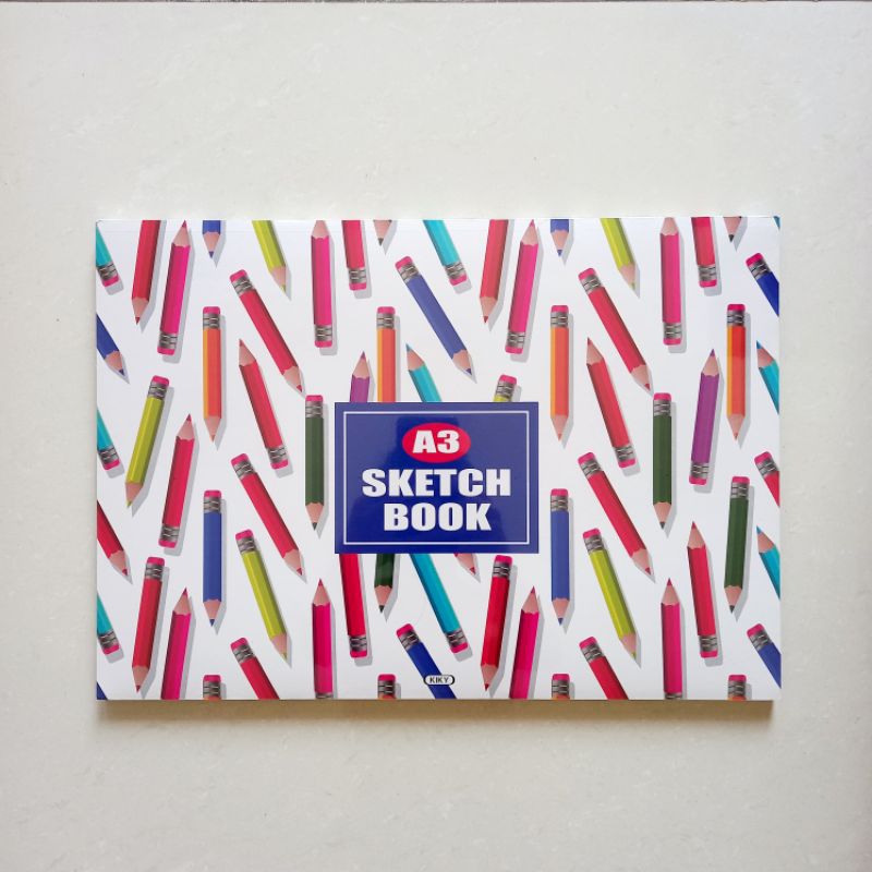 

[ MURAH ISI 50 LEMBAR ] Buku Gambar Sketch Book Kiky A3 ( Ukuran 42 x 29.7 cm )