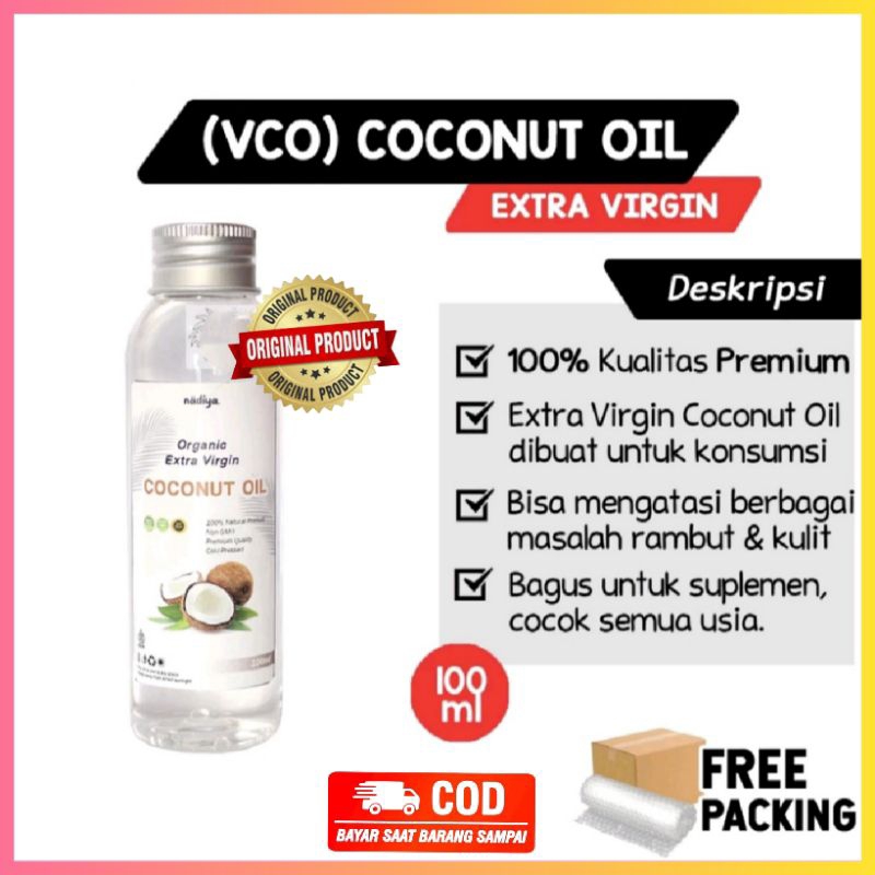 

VCO PREMIUM Extra Virgin Coconut Oil Minyak Kelapa Murni Perasan Pertama Pijat Urut Suplemen