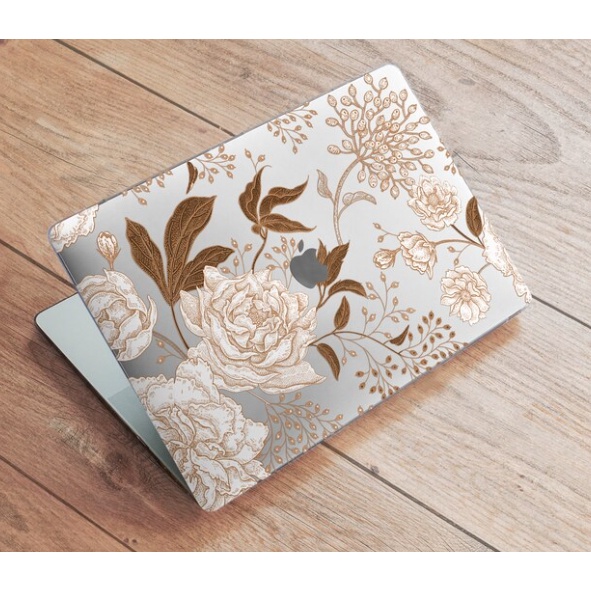 CASE MACBOOK FLOWER BUNGA FLORAL NEW AIR M1 M2 PRO RETINA 11 12 13 15 16 INCH NON  WITH CD ROOM  TOU