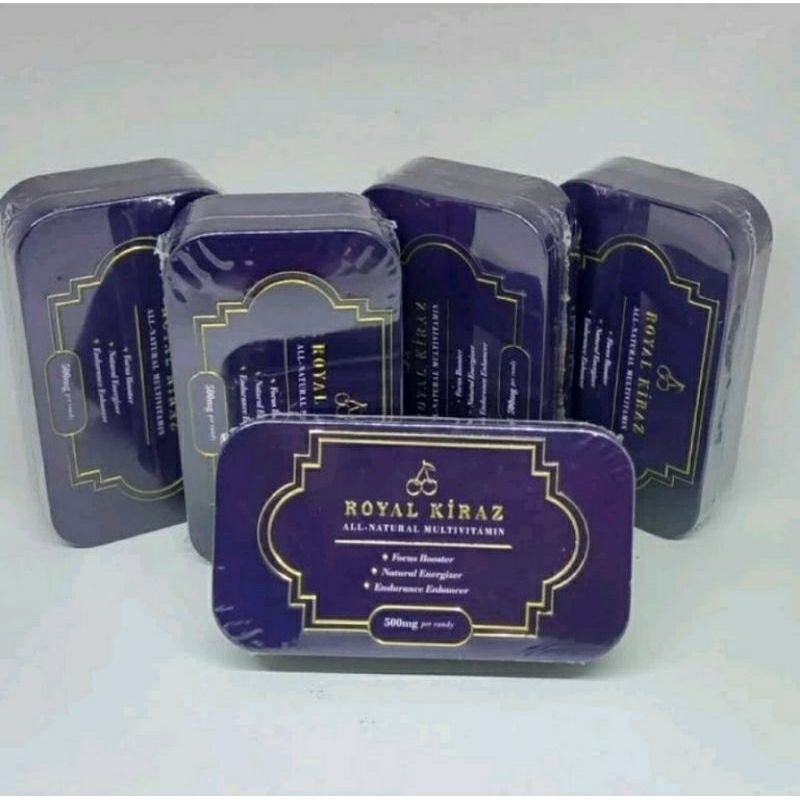 

Royal Kiraz Turki Gold Original Permen Royal Kiraz 1 Kaleng 15pcs