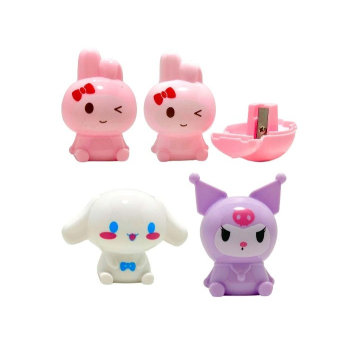 

Rautan Serutan Pengasah Pensil Sharpener SANRIO KUROMI Bentuk Lucu 1 lubang