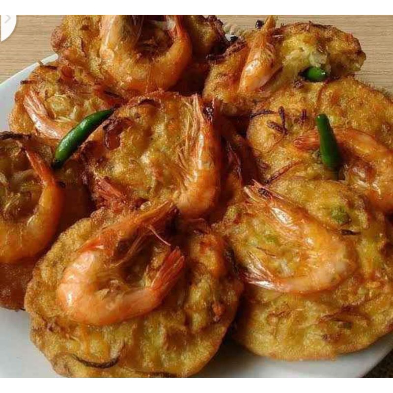 

Bakwan sayur ote ote udang sambal petis frozen