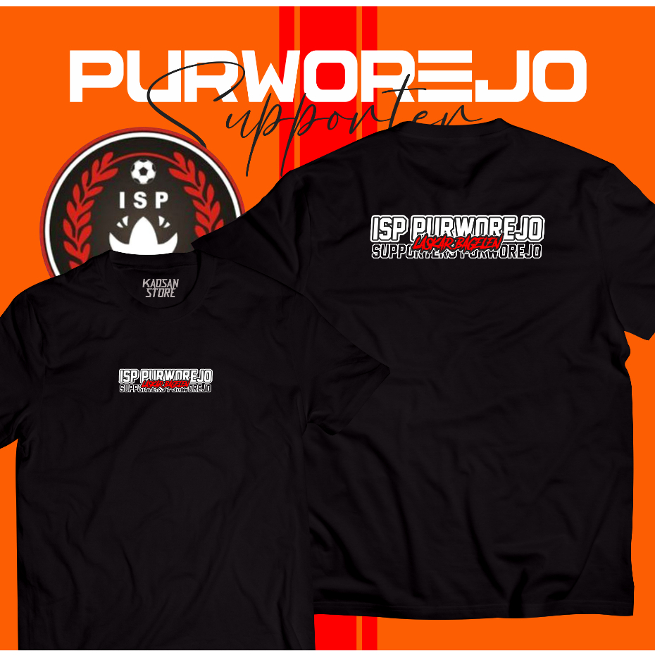 Kaos Isp Purworejo Tshirt ISP Purworejo Supporter Purworejo Laskar Bagelan