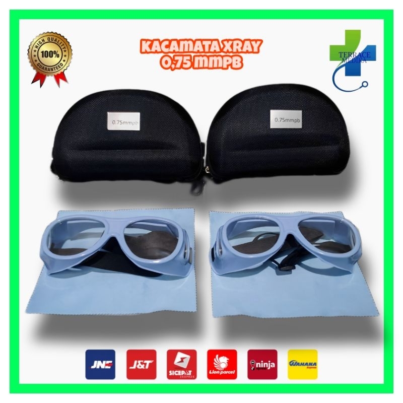 KACAMATA RADIOLOGI / KACAMATA PB 0,75MMPB / KACA MATA X-RAY / PB 0,75 mmpb